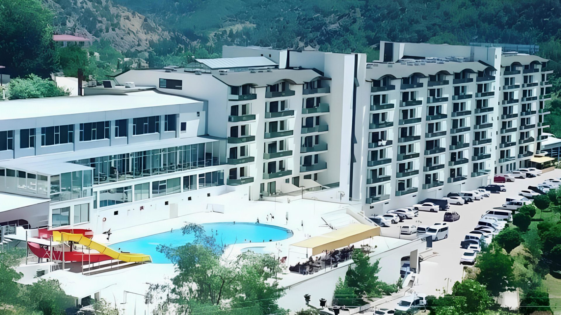 Çiftehan Termal Otel termal havuz